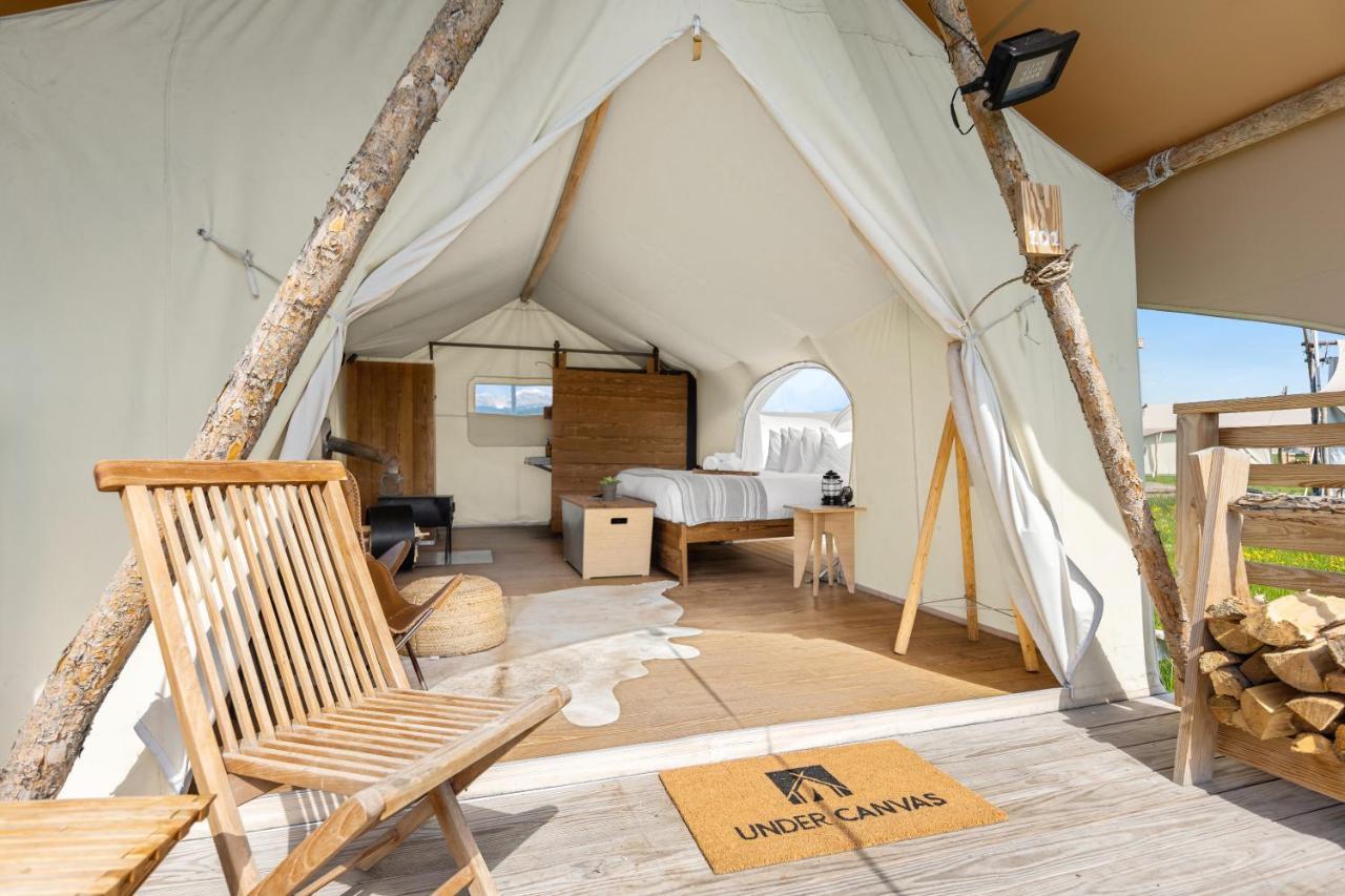 Under Canvas เวสต์เยลโลว์สโตน ภายนอก รูปภาพ